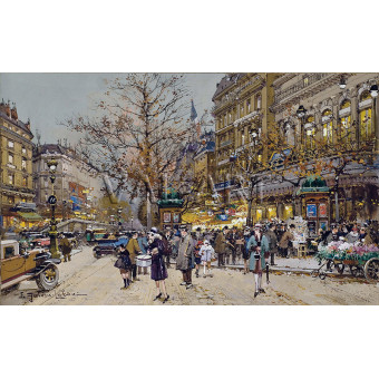 РЕПРОДУКЦИИ НА КАРТИНИ Булевард Бон Нувел (1903)